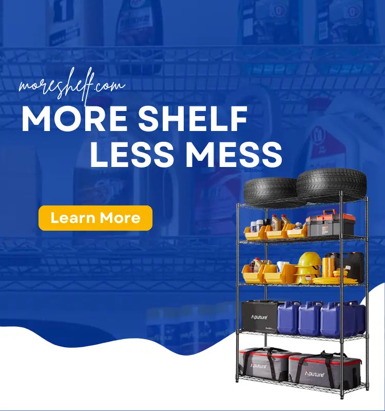 Moreshelf storage shelving unit