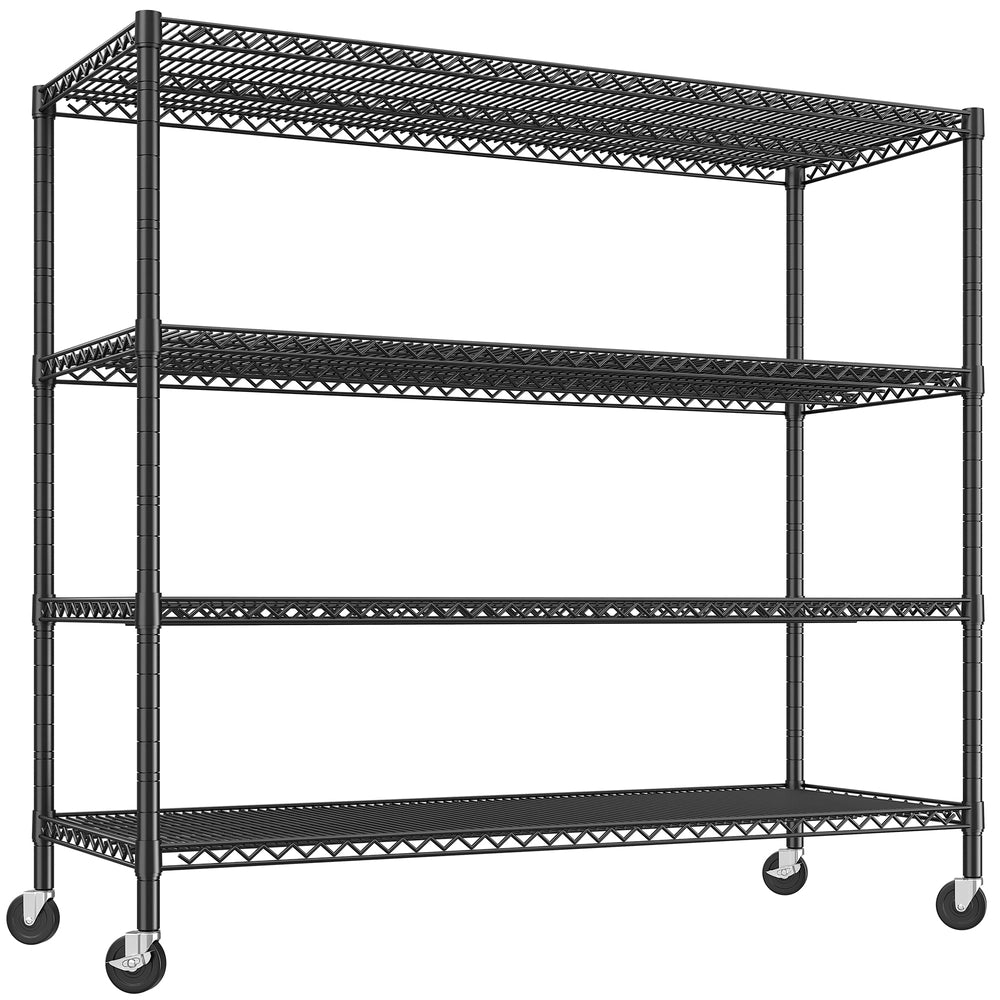 Wire Shelving Unit with Wheels